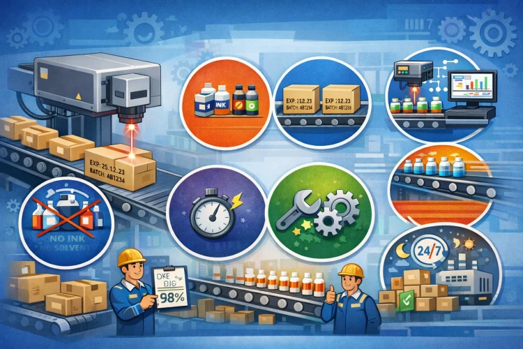 Manfaat Mesin Laser Marking dalam Mengurangi Downtime di Line Produksi